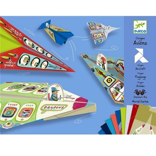 ΟΡΙΓΚΑΜΙ ΚΑΤΑΣΚΕΥΗ ΑΕΡΟΠΛΑΝΩΝ DJECO 08760
