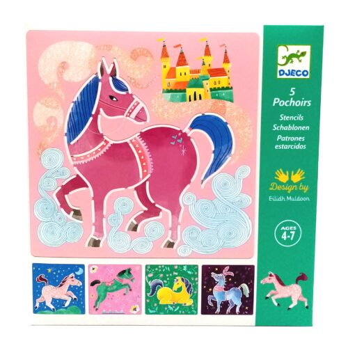 ΖΩΓΡΑΦΙΚΗ ΜΕ ΣΤΕΝΣΙΛ "ΑΛΟΓΑ" DJECO 08915