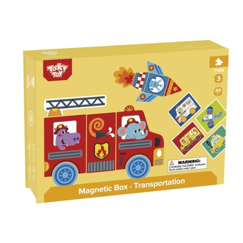 ΜΑΓΝΗΤΙΚΟ ΚΟΥΤΙ ΜΕΣΑ ΜΕΤΑΦΟΡΑΣ TOOKY TOY TF618