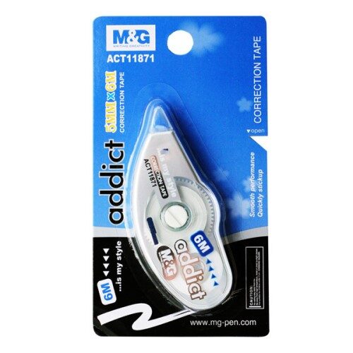 ΔΙΟΡΘΩΤΙΚΗ ΤΑΙΝΙΑ 5mmX6m M&G ACT11871 (4 ΕΠΙΛΟΓΕΣ)