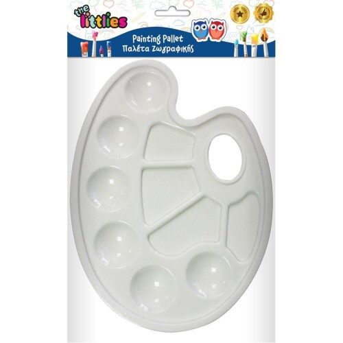 ΠΑΛΕΤΑ ΖΩΓΡΑΦΙΚΗΣ OVAL ΠΛΑΣΤΙΚΗ 10 ΘΕΣΕΩΝ THE LITTLIES 646116
