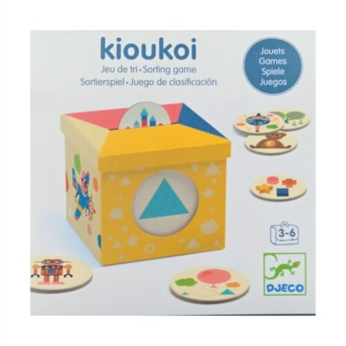 ΕΚΠΑΙΔΕΥΤΙΚΟ ΠΑΙΧΝΙΔΙ ΠΑΡΑΤΗΡΗΣΗΣ ΚΑΙ ΤΑΞΙΝΟΜΗΣΗΣ "KIOUKOI TOYS" DJECO 08144