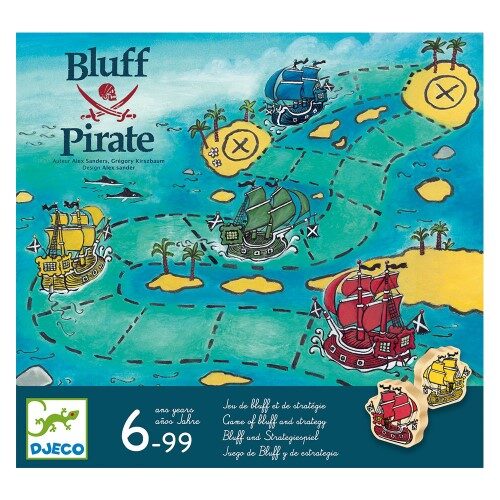 ΕΠΙΤΡΑΠΕΖΙΟ BLUFF PIRATE DJECO 08417