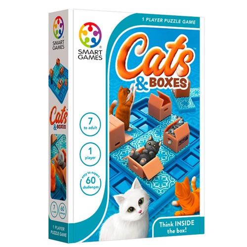 ΕΠΙΤΡΑΠΕΖΙΟ "ΓΑΤΑΚΙΑ CATS & BOXES" SMARTGAMES 152495