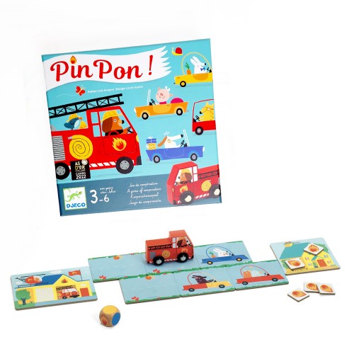 ΕΠΙΤΡΑΠΕΖΙΟ ΣΥΝΕΡΓΑΣΙΑΣ "PIN PON" DJECO 08571