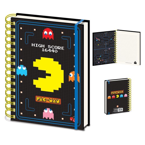 ΣΗΜΕΙΩΜΑΤΑΡΙΟ Α5 PAC-MAN "HIGH SCORE" ΚΩΔ:SR73511