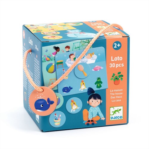 ΕΠΙΤΡΑΠΕΖΙΟ ΛΟΤΟ "ΣΤΟ ΣΠΙΤΙ" 30ΤΜΧ DJECO 08192